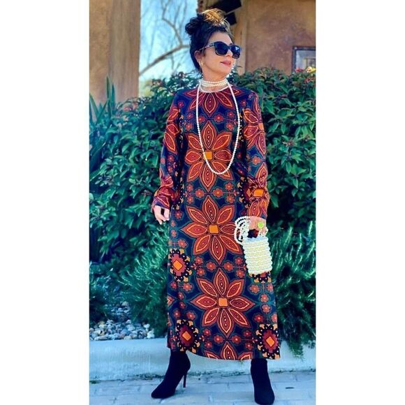 ZARA Floral Print Midi Dress New - Picture 1 of 5